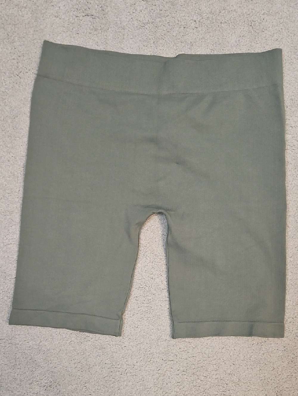 Free People Intimatley Women’s Olive Green Stretch Bike Shorts